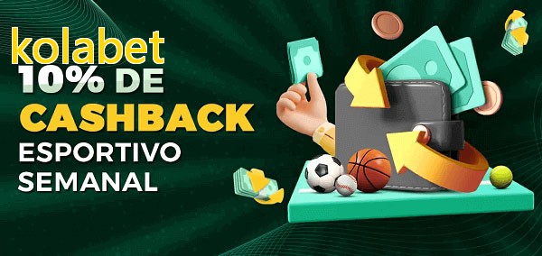 10% de bônus de cashback na kolabet