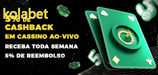 Promoções do cassino ao Vivo kolabet